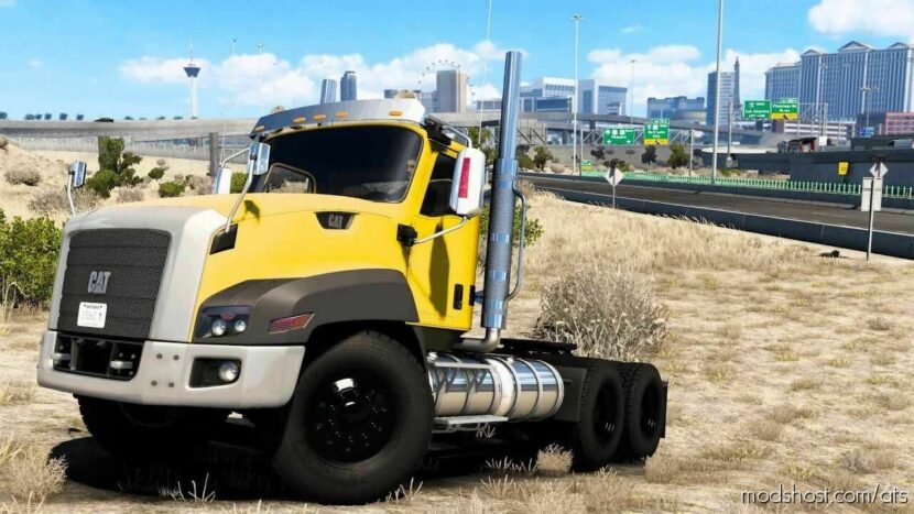 ATS Caterpillar Truck Mod: CAT CT660 + Interior V3.0.1 By RTA Team 1.47 (Featured)