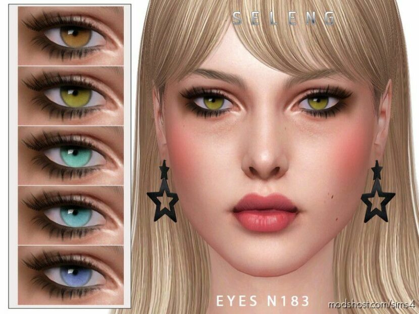 Sims 4 Mod: Eyes N183 (Featured)