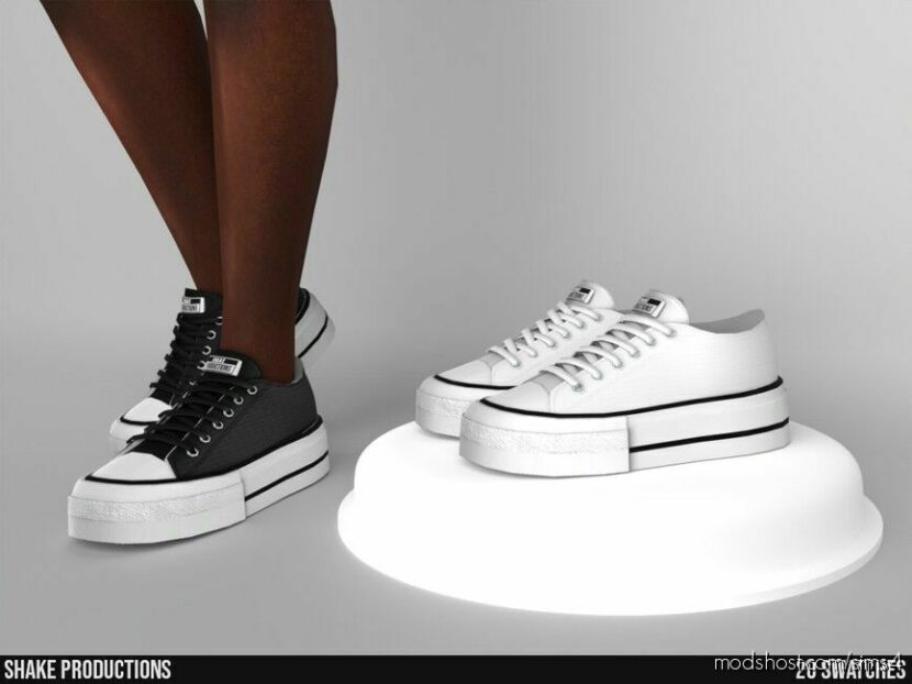 Sims 4 Male Shoes Mod: Sneakers (Male) – S062305 (Featured)