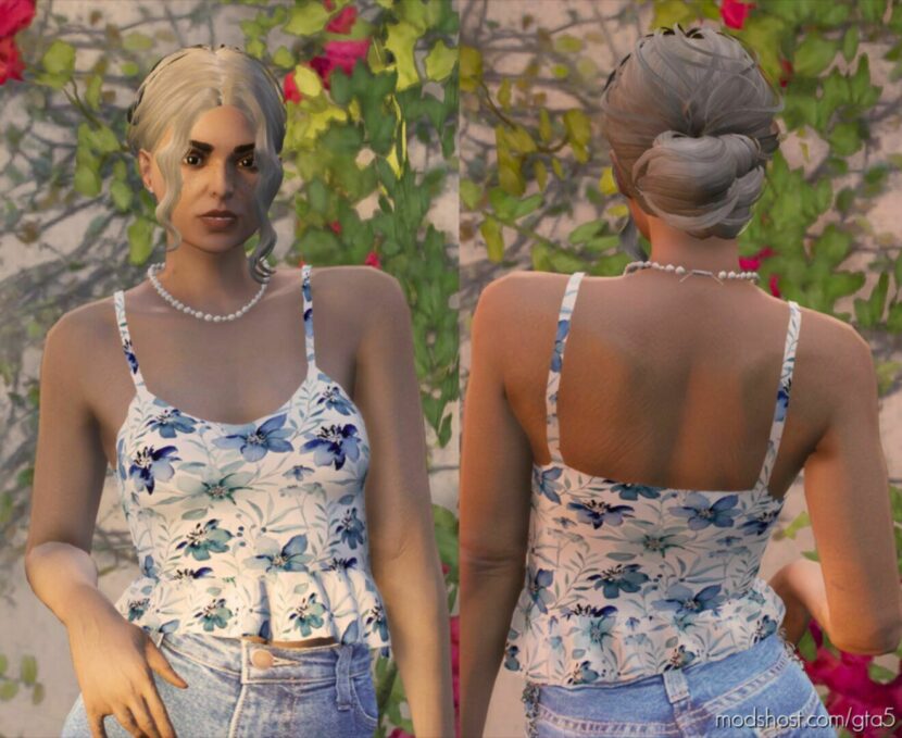 GTA 5 Player Mod: Frill Cami Crop (Featured)