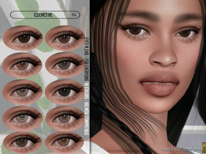 Sims 4 Mod: IMF Eyes N.249 (Featured)