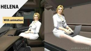 ETS2 Mod: Helena Douglas Co-Driver (Featured)