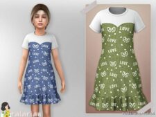 Sims 4 Everyday Clothes Mod: Isabel Dress (Featured)