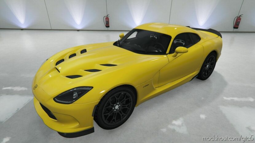 GTA 5 Dodge Vehicle Mod: Viper SRT (Featured)