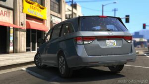 GTA 5 Honda Vehicle Mod: 2014 Honda Odyssey Touring Elite Add-On / Replace V3.2 (Image #2)