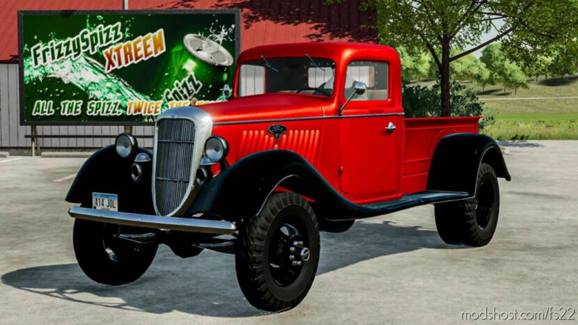 FS22 Ford Car Mod: Dually 1935 (Featured)