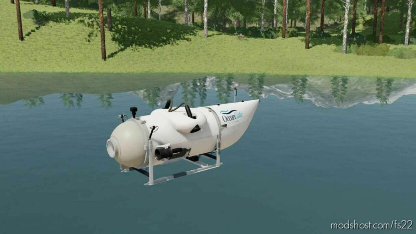 FS22 Vehicle Mod: OceanGate Submarine (Featured)