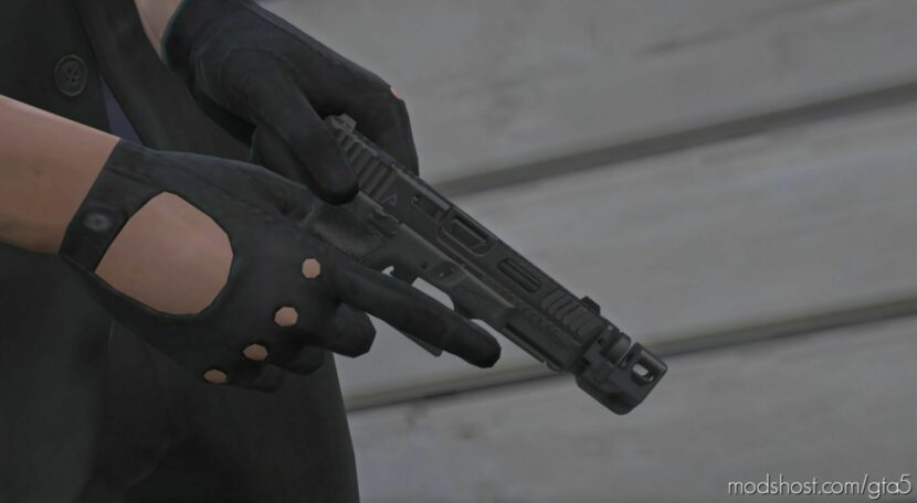 GTA 5 Weapon Mod: Glock 19X Auto Animated (Featured)