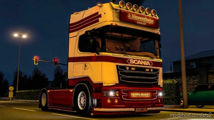 ETS2 Scania Truck Mod: R580 1.47 (Featured)