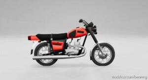 BeamNG Motorcycle Mod: IZH Jupiter 5 Alpha (Featured)