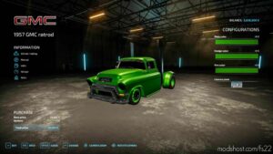 FS22 Car Mod: GMC RAT ROD (Image #3)