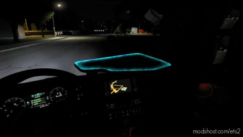 ETS2 Scania Part Mod: NG LED Light Table Dashboard Slots V2.0 (Featured)