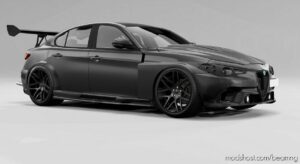 BeamNG Alfa Romeo Mod: Giulia Revamp Carbon Pack (Image #3)