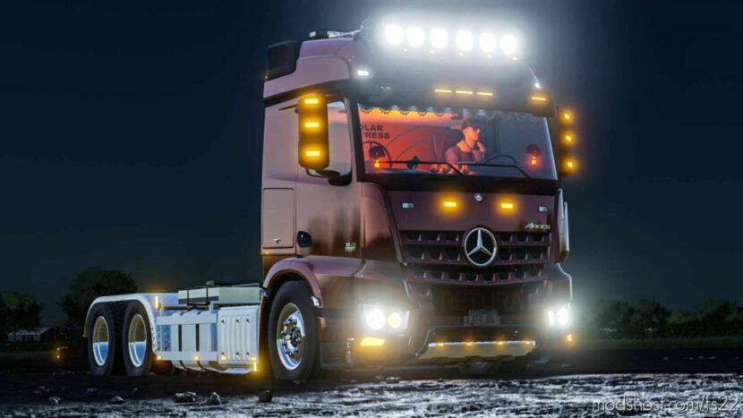 FS22 Mercedes-Benz Truck Mod: Arocs HKL (Featured)