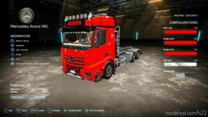 FS22 Mercedes-Benz Truck Mod: Arocs HKL (Image #4)