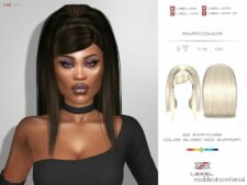 Sims 4 Female Mod: Anaconda (Hairstyle) (Featured)