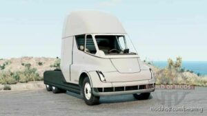 BeamNG Tesla Truck Mod: Semi 2017 0.28 (Featured)