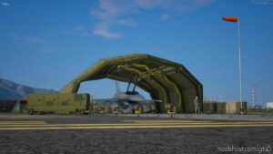 GTA 5 Map Mod: Fort Zancudo Better Hangars (Image #2)