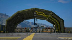 GTA 5 Map Mod: Fort Zancudo Better Hangars (Image #3)