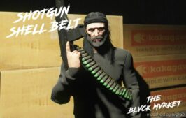 GTA 5 Player Mod: Shotgun Bullet Belt For MP Male (Image #3)