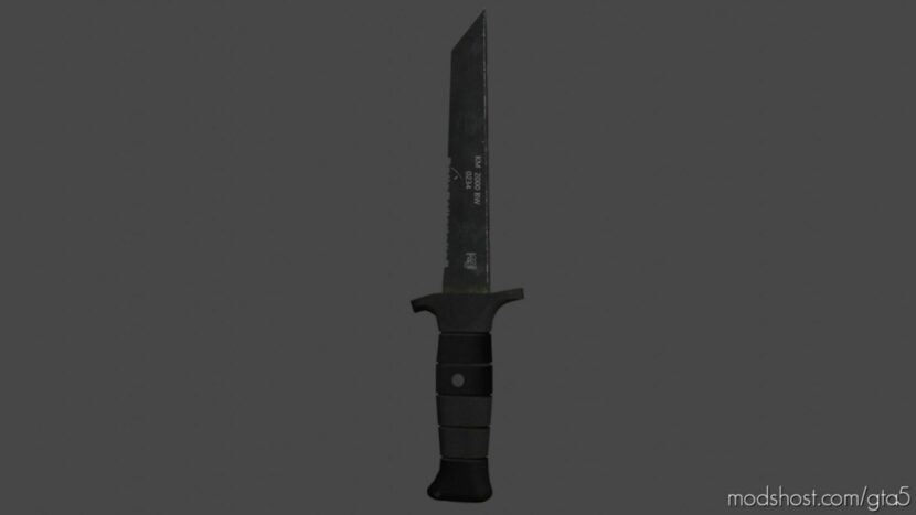 GTA 5 Weapon Mod: KM 2000 (Bundeswehr Knife) (Featured)