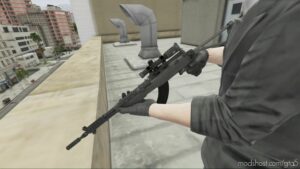 GTA 5 Weapon Mod: Mw-2019-Sks Animated (Image #5)