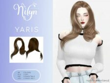 Sims 4 Female Mod: Yaris Hair – NEW Mesh (Featured)