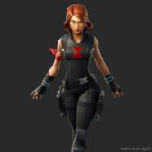 GTA 5 Player Mod: Black Widow – Fortnite Add-On PED (Image #4)