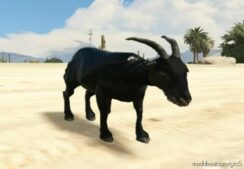 GTA 5 Player Mod: Goats Mod Replace (Image #3)