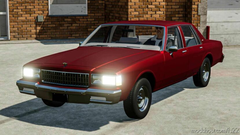 FS22 Chevrolet Car Mod: 1989 Chevrolet Caprice (Featured)