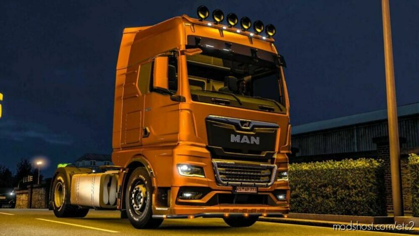 ETS2 MAN Truck Mod: TGX 2020 V1.5 (Featured)