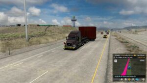 ATS Mod: Speed 80 KM/H Special Transport 1.40-1.48 (Image #4)