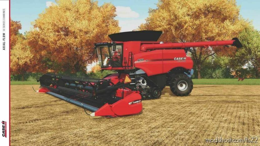 FS22 Case IH Combine Mod: Axial-Flow 250 Series V1.1 (Featured)