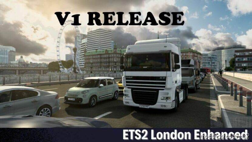 ETS2 Map Mod: London Enhanced V1 (Featured)