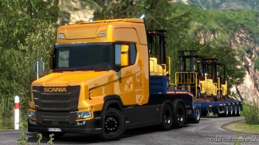 ETS2 Scania Truck Mod: NG Tcab V1.4.3 (Featured)