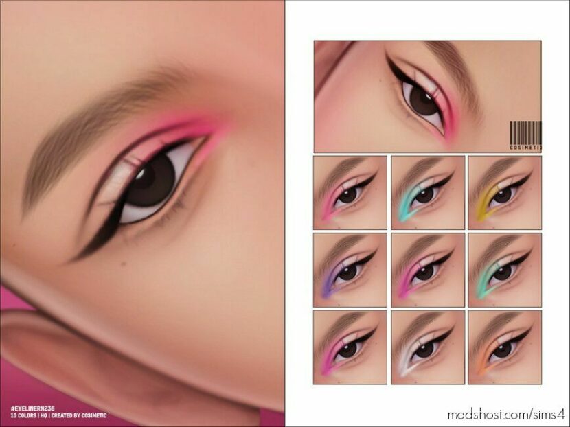 Sims 4 Eyeliner Makeup Mod: | N236 (Featured)