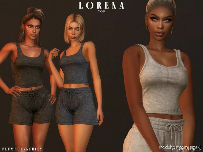 Sims 4 Everyday Clothes Mod: Lorena SET (Featured)