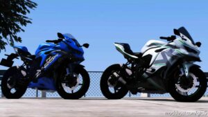 GTA 5 Vehicle Mod: Kawasaki Ninja ZX25R KRT Edition 2023 Add-On | Tuning | Liveries (Image #4)