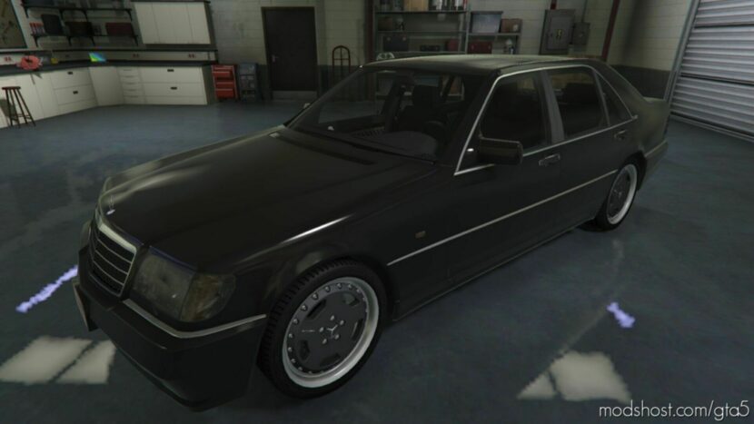 GTA 5 Mercedes-Benz Vehicle Mod: W140 (Featured)