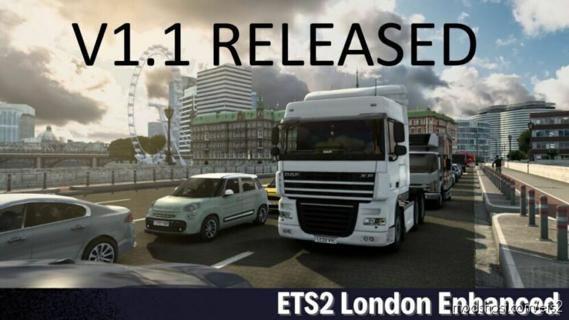 ETS2 Map Mod: London Enhanced V1.1 (Featured)