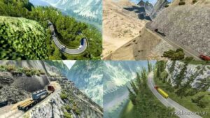 ATS Mod: Mountain Roads Map V1.4.3A 1.47 (Featured)