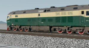 BeamNG Mod: China Railway DF4D Locomotive (Image #3)