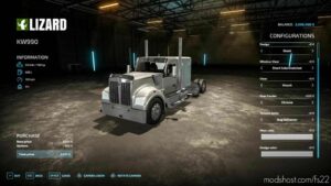 FS22 Kenworth Truck Mod: W990 (Image #2)