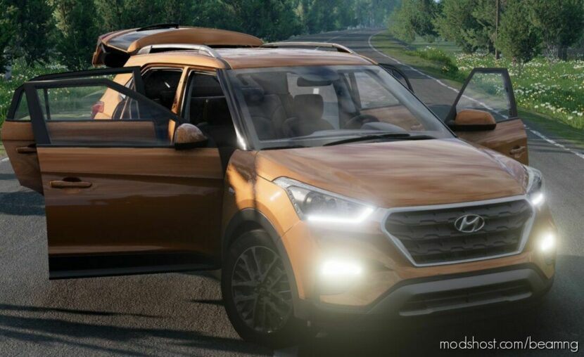 BeamNG Hyundai Car Mod: Creta/Ix25 V1.1 (Featured)