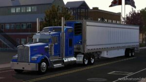 ATS Mod: Reefer Vanguard Cool Globe 2023 Trailer 1.47 (Image #2)