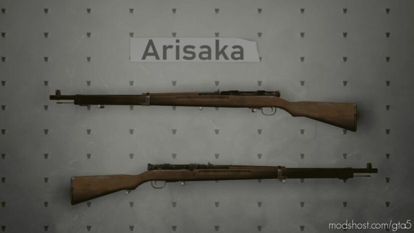 GTA 5 Weapon Mod: Arisaka Rifle Animated (Featured)