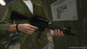 GTA 5 Weapon Mod: Colt 9MM Submachine GUN (Image #2)