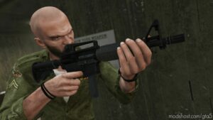 GTA 5 Weapon Mod: Colt 9MM Submachine GUN (Image #3)