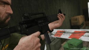 GTA 5 Weapon Mod: Colt 9MM Submachine GUN (Image #4)