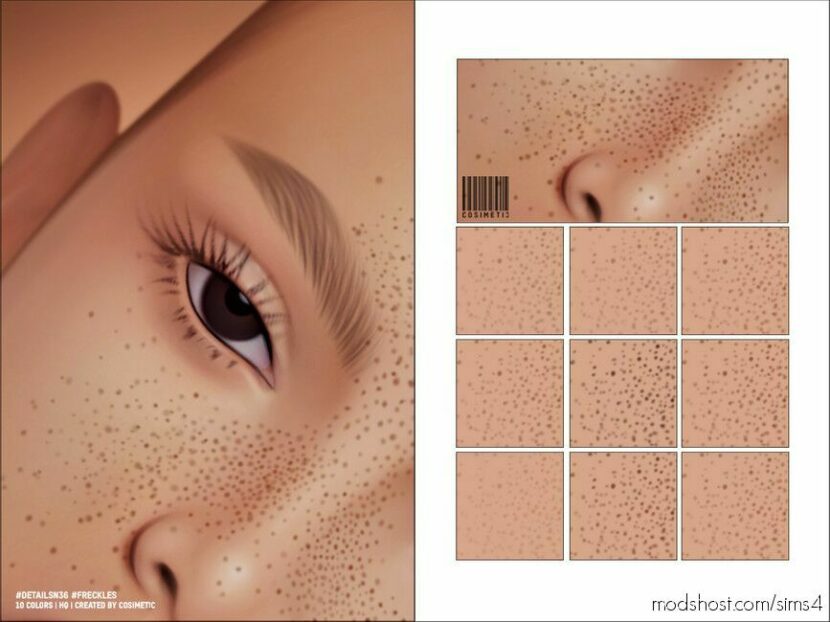 Sims 4 Female Skintone Mod: Freckles | Details N36 (Featured)